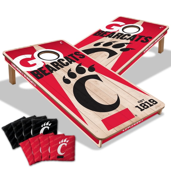 YouTheFan NCAA Cincinnati Bearcats 2' x 4' Cornhole Game
