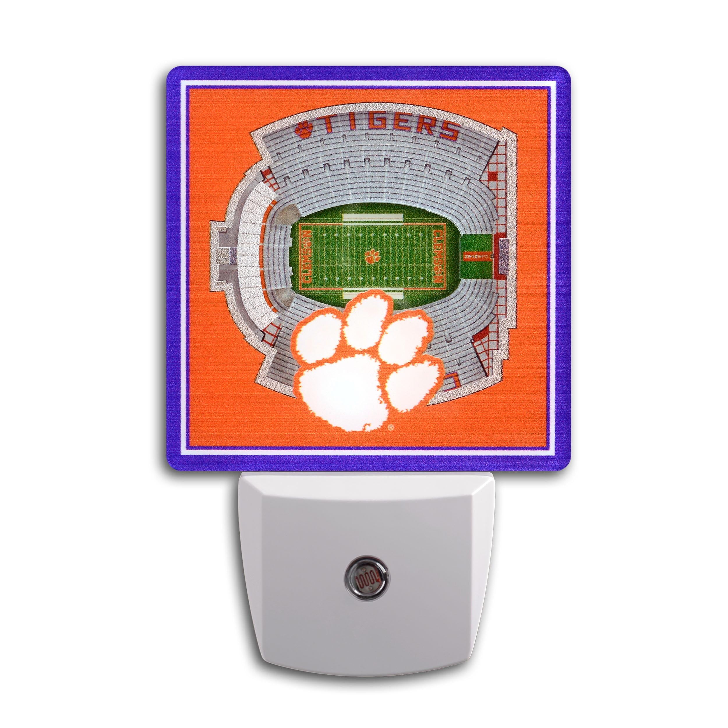 YouTheFan NCAA Clemson Tigers StadiumView Nite Light