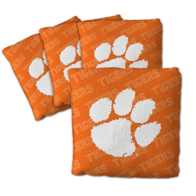 NCAA Clemson Tigers Cornhole Bags - 4PK - Orange