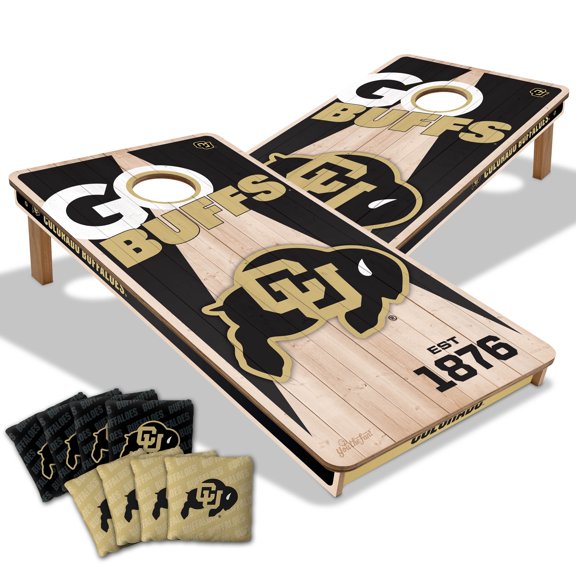 YouTheFan NCAA Colorado Buffaloes 2' x 4' Cornhole Game