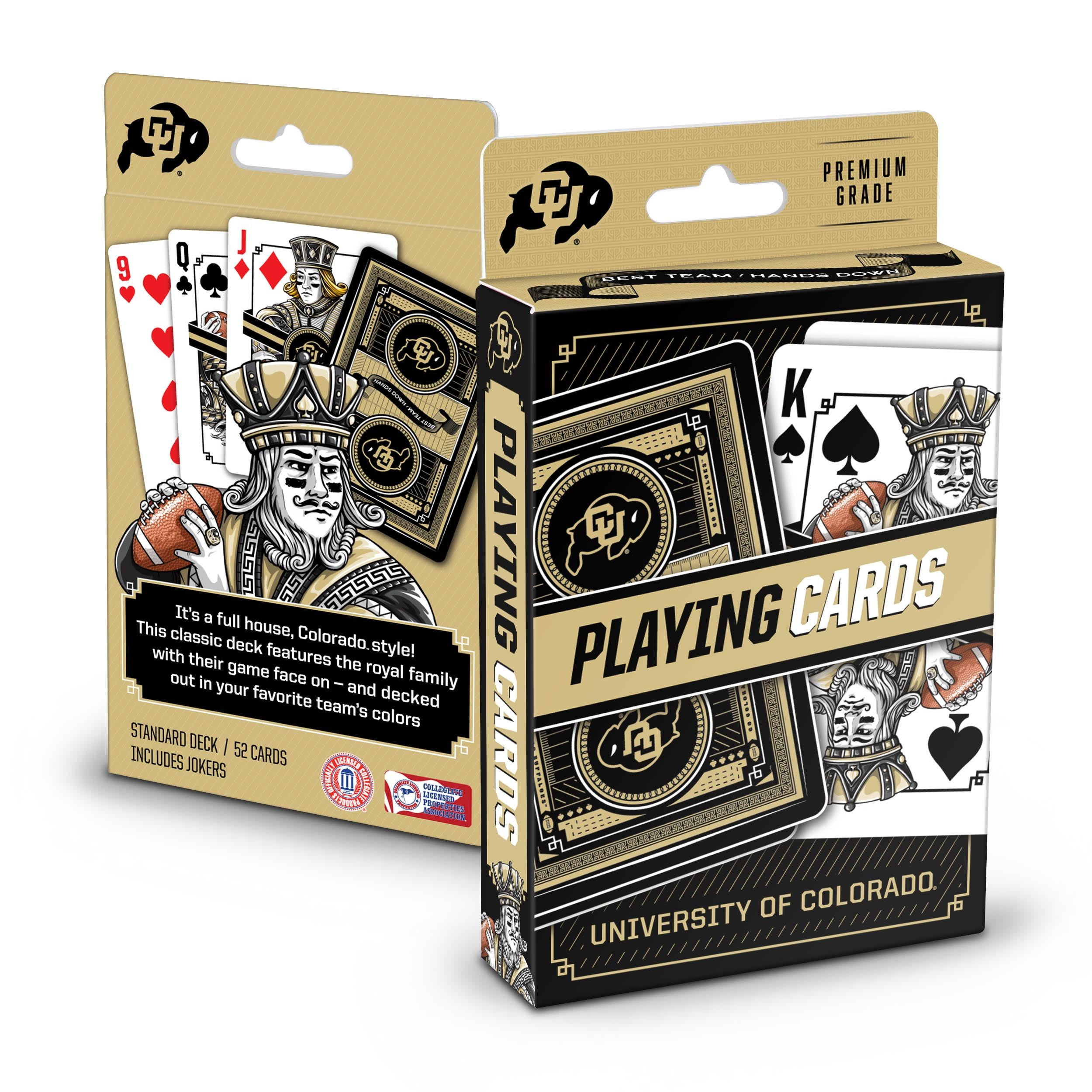 YouTheFan NCAA Colorado Buffaloes Classic Series Playing Cards