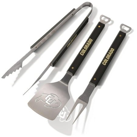 YouTheFan NCAA Colorado Buffaloes Spirit Series 3pc BBQ Set