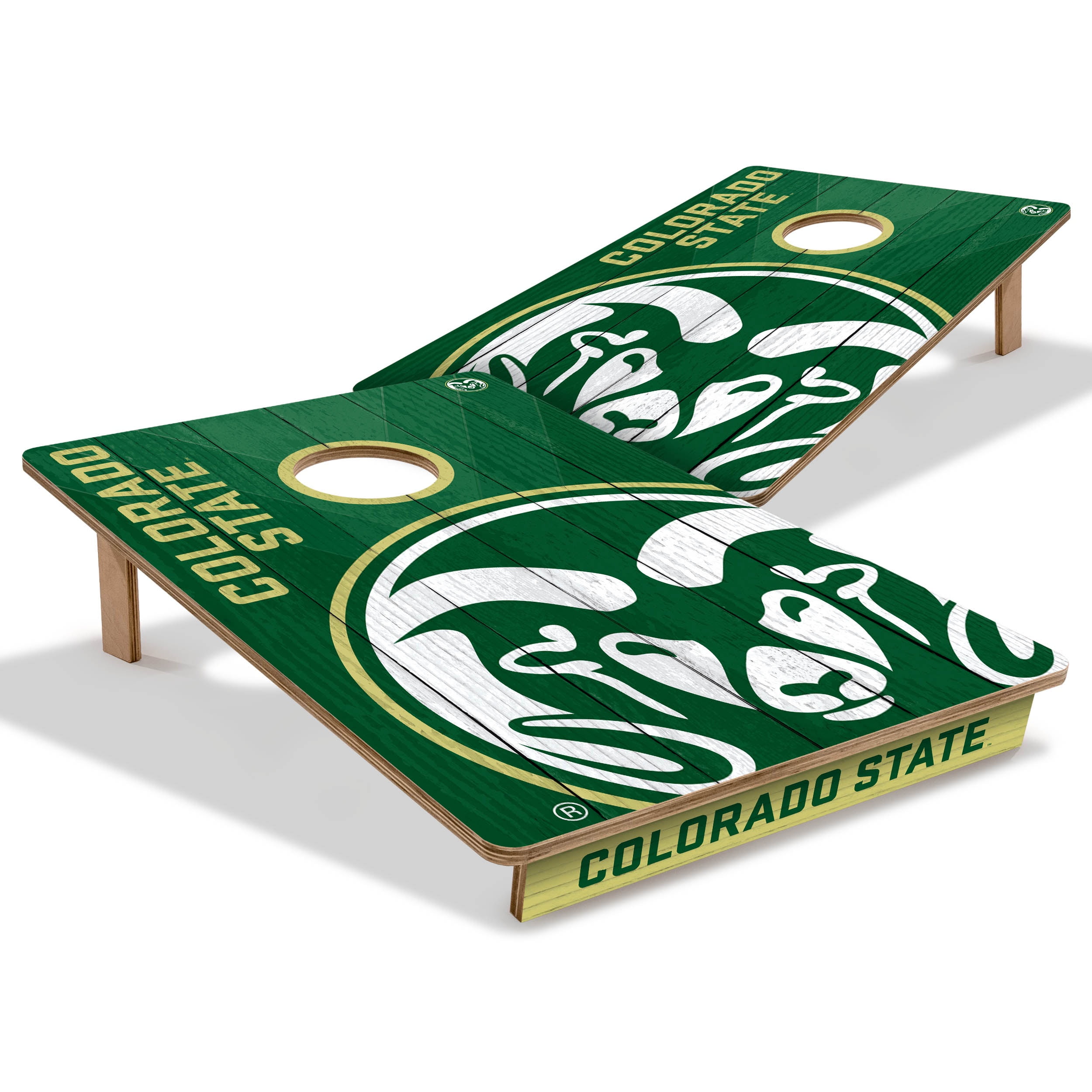 YouTheFan NCAA Colorado State Rams 2' x 3' Cornhole Game No Bags