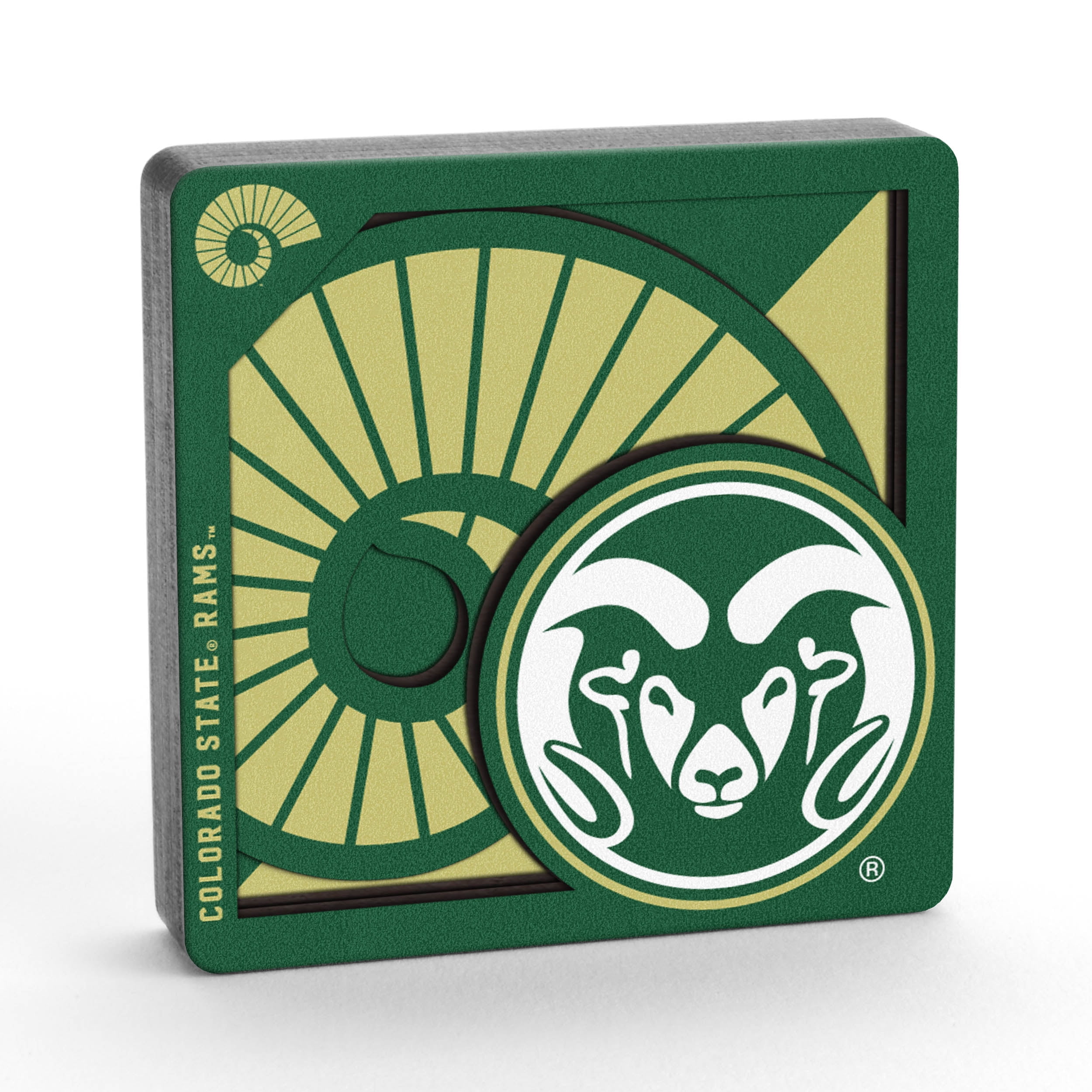 YouTheFan NCAA Colorado State Rams 3D Logo Series Magnet - Walmart.com