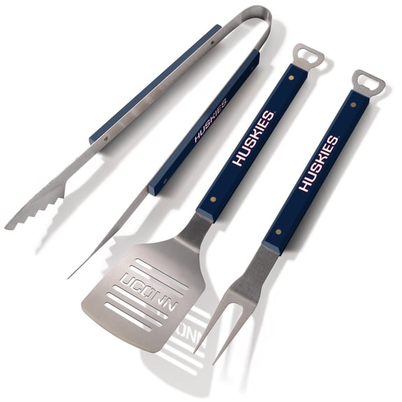 YouTheFan NCAA Connecticut Huskies Spirit Series 3pc BBQ Set