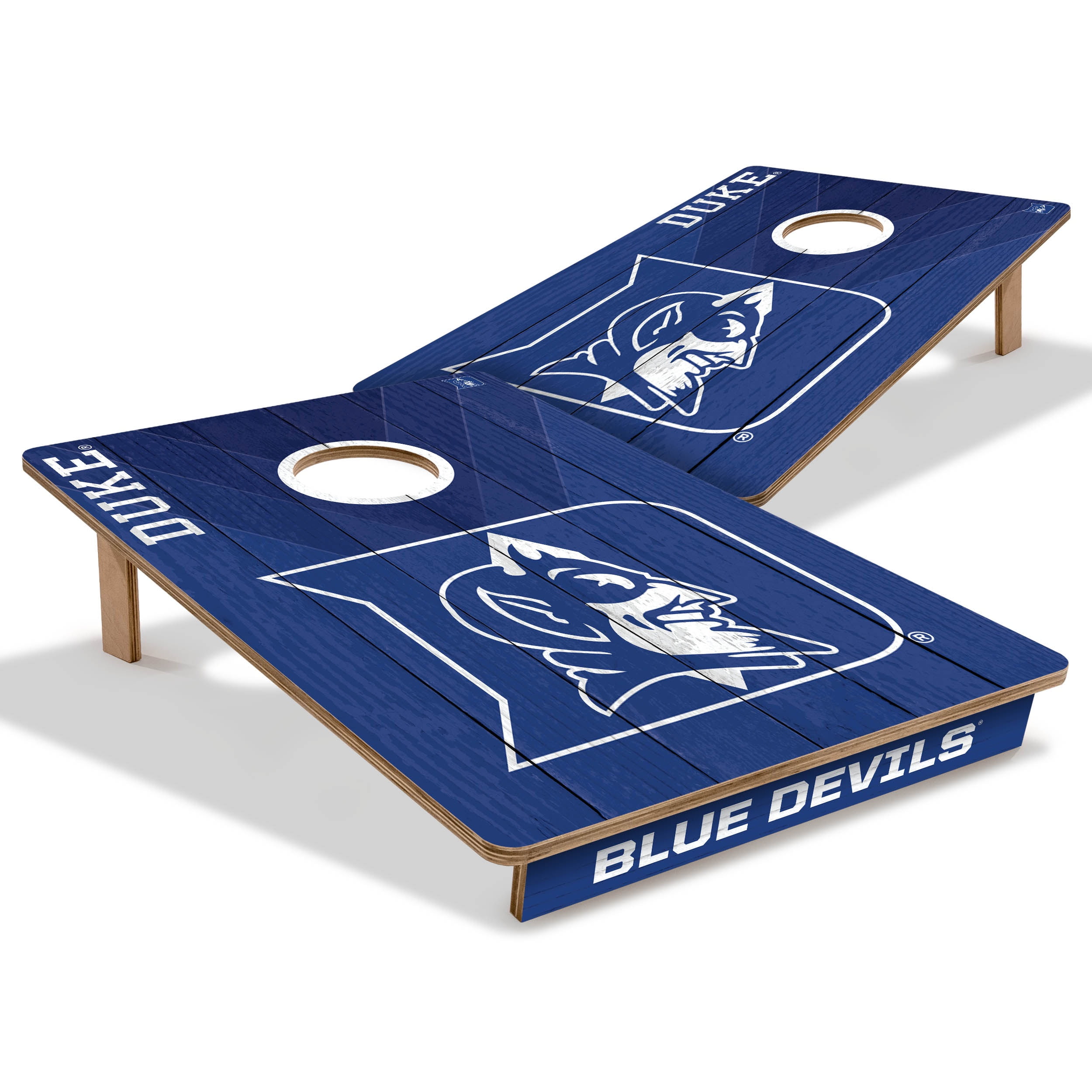 YouTheFan NCAA Duke Blue Devils 2' x 3' Cornhole Game No Bags