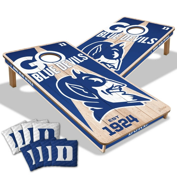 YouTheFan NCAA Duke Blue Devils 2' x 4' Cornhole Game