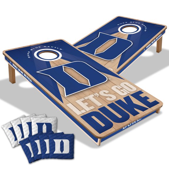 YouTheFan NCAA Duke Blue Devils 2x4 Slogan Series Cornhole