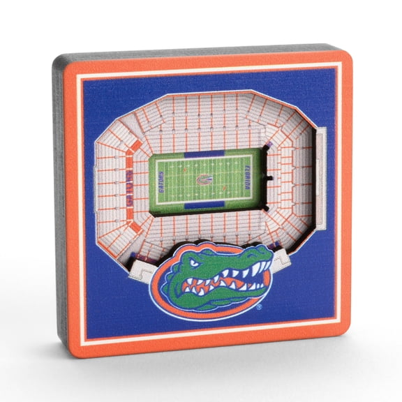 YouTheFan NCAA Florida Gators 3D StadiumView Magnet