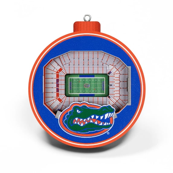 YouTheFan NCAA Florida Gators 3D StadiumView Ornament