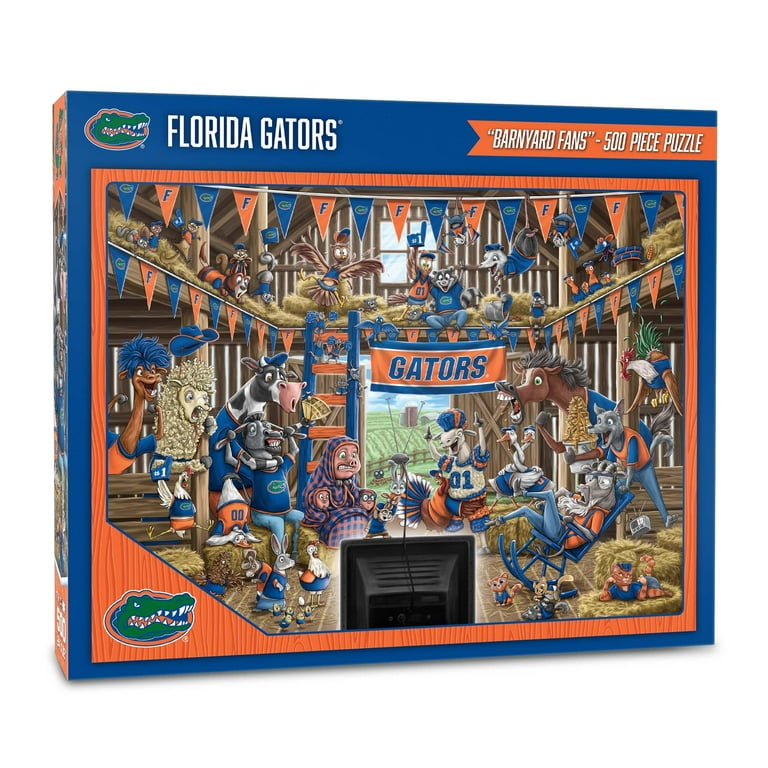 YouTheFan NCAA Florida Gators Barnyard Fans Puzzle - 500 Piece