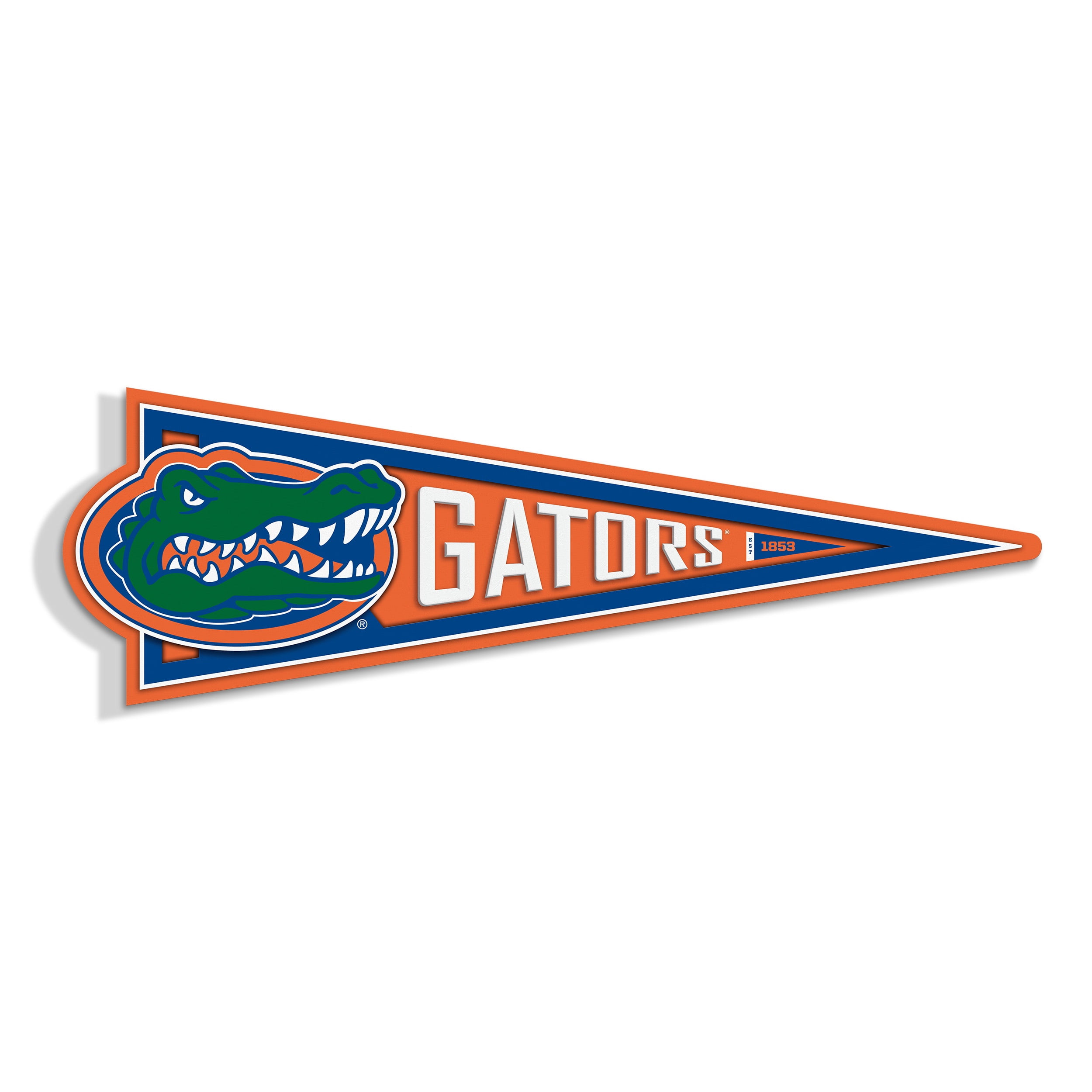 YouTheFan NCAA Florida Gators Pennant Sign