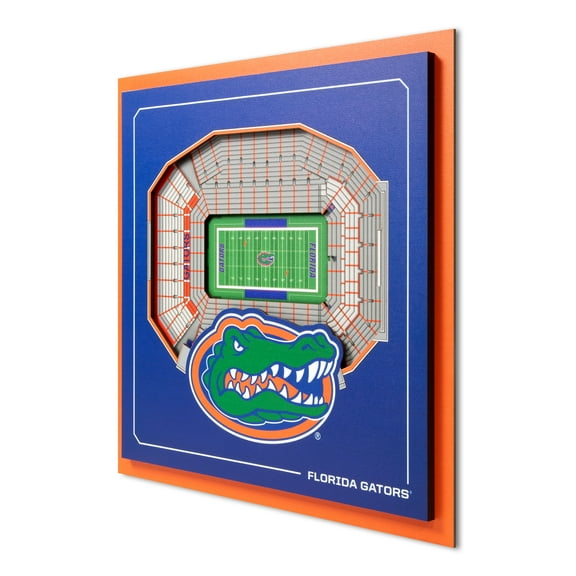YouTheFan NCAA Florida Gators Stadium Series 3D Wall Art