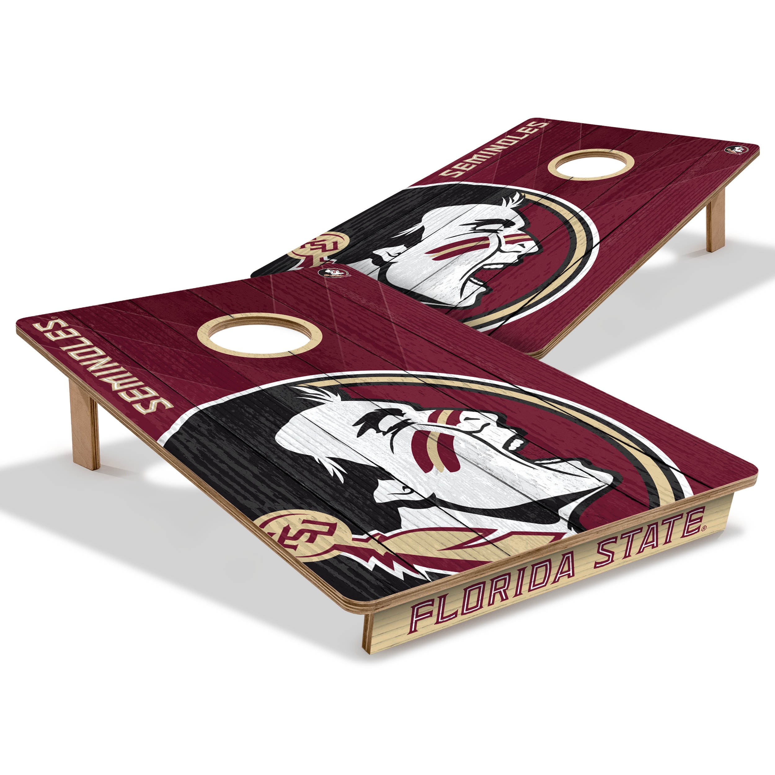 YouTheFan NCAA Florida State Seminoles 2' x 3' Cornhole Game No Bags
