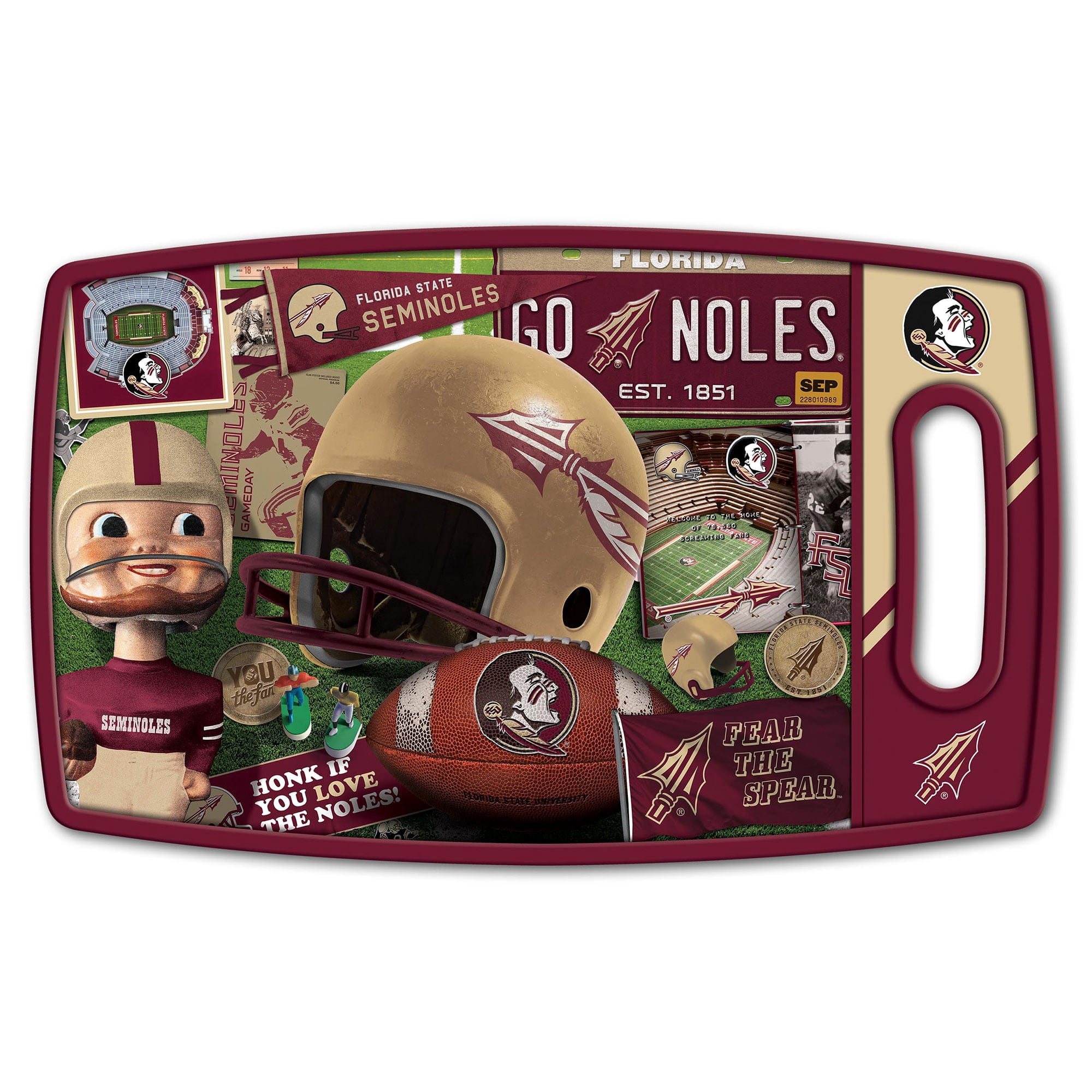 IDNA Florida State Seminoles Retro Series Cutting Board