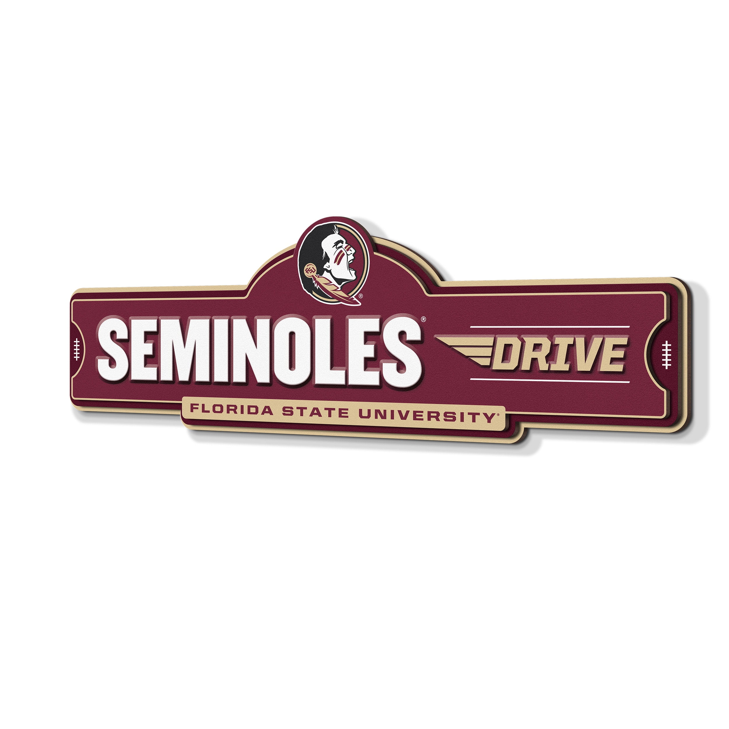 YouTheFan NCAA Florida State Seminoles Street Sign