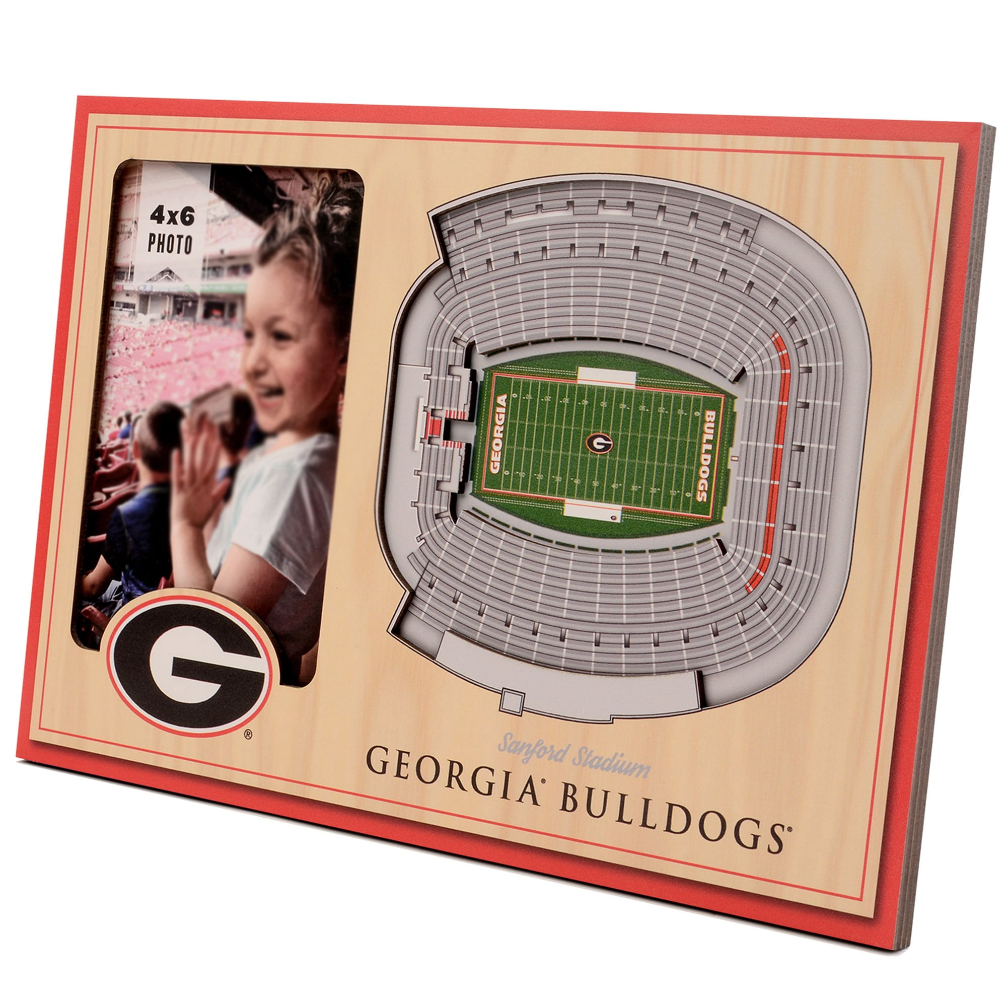 IDNA Georgia Bulldogs 3D StadiumViews Picture Frame