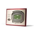 thumbnail image 1 of Georgia Bulldogs 17'' x 13'' 5-Layer StadiumViews 3D Wall Art, 1 of 5