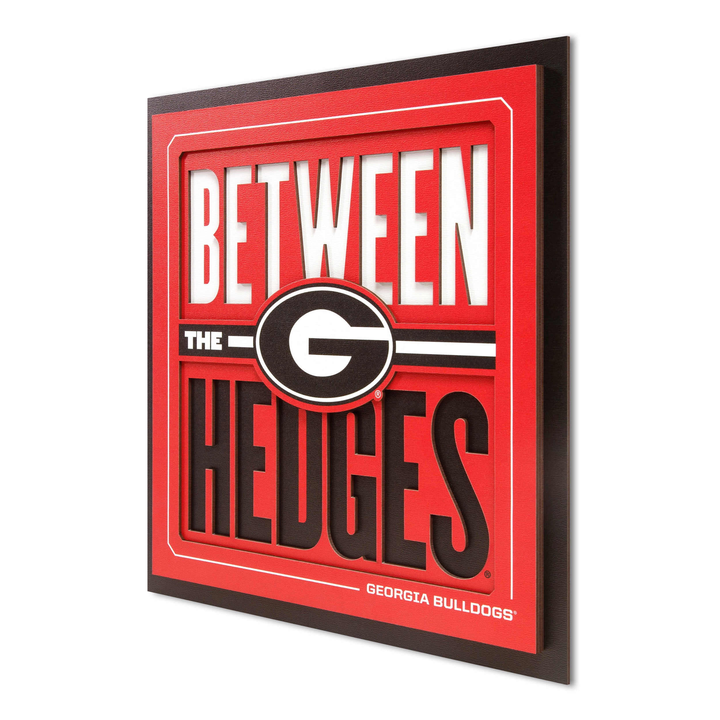YouTheFan NCAA Georgia Bulldogs Slogan Series 3D Wall Art