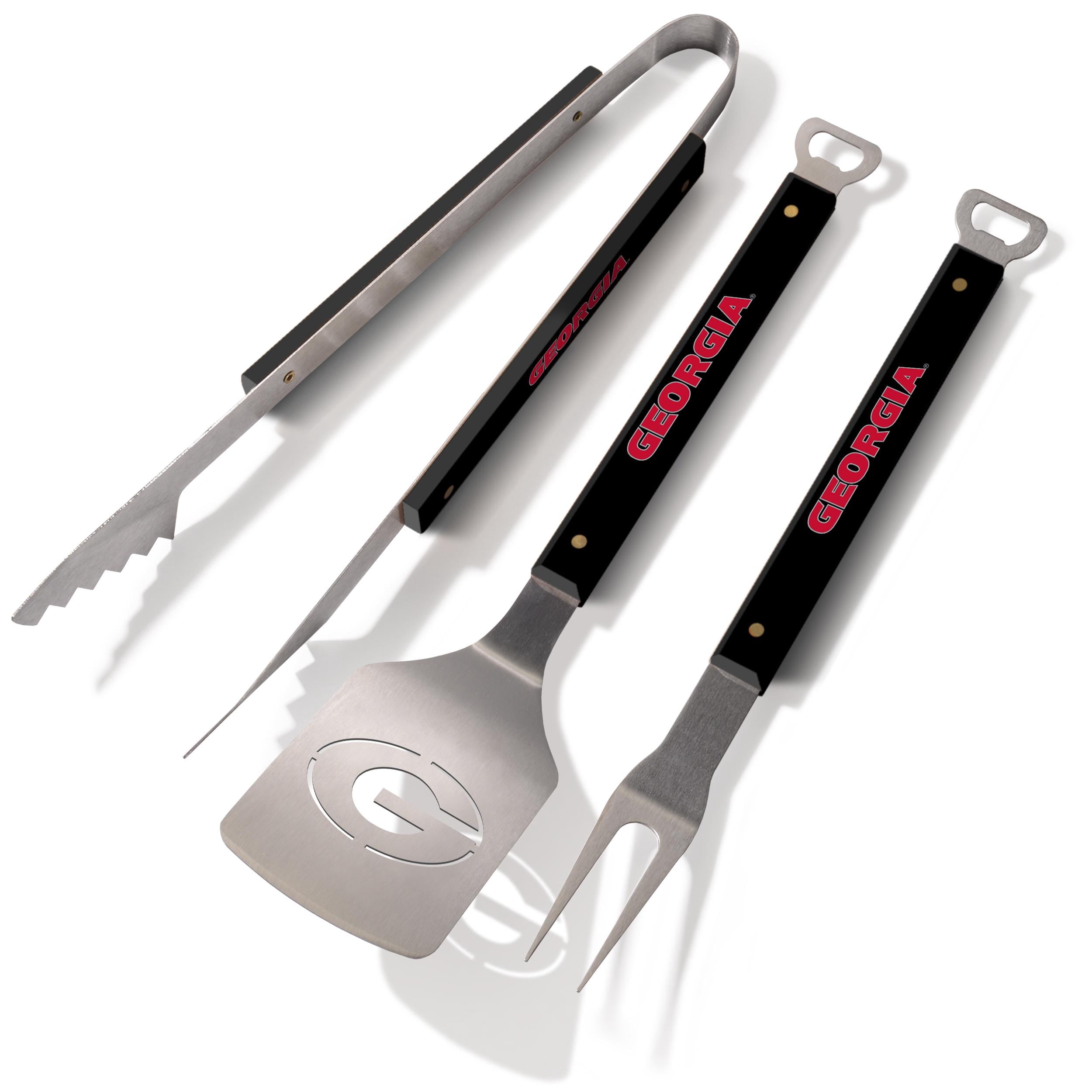 YouTheFan NCAA Georgia Bulldogs Spirit Series 3pc BBQ Set