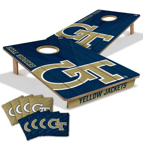 YouTheFan NCAA Georgia Tech Yellow Jackets 2' x 3' Cornhole Game