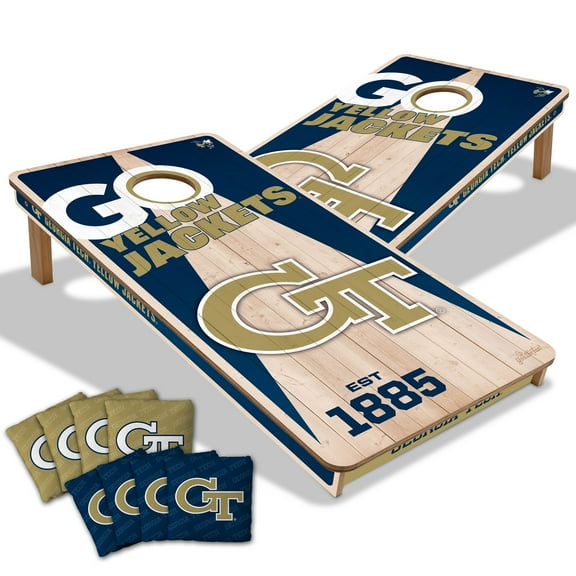 YouTheFan NCAA Georgia Tech Yellow Jackets 2' x 4' Cornhole Game