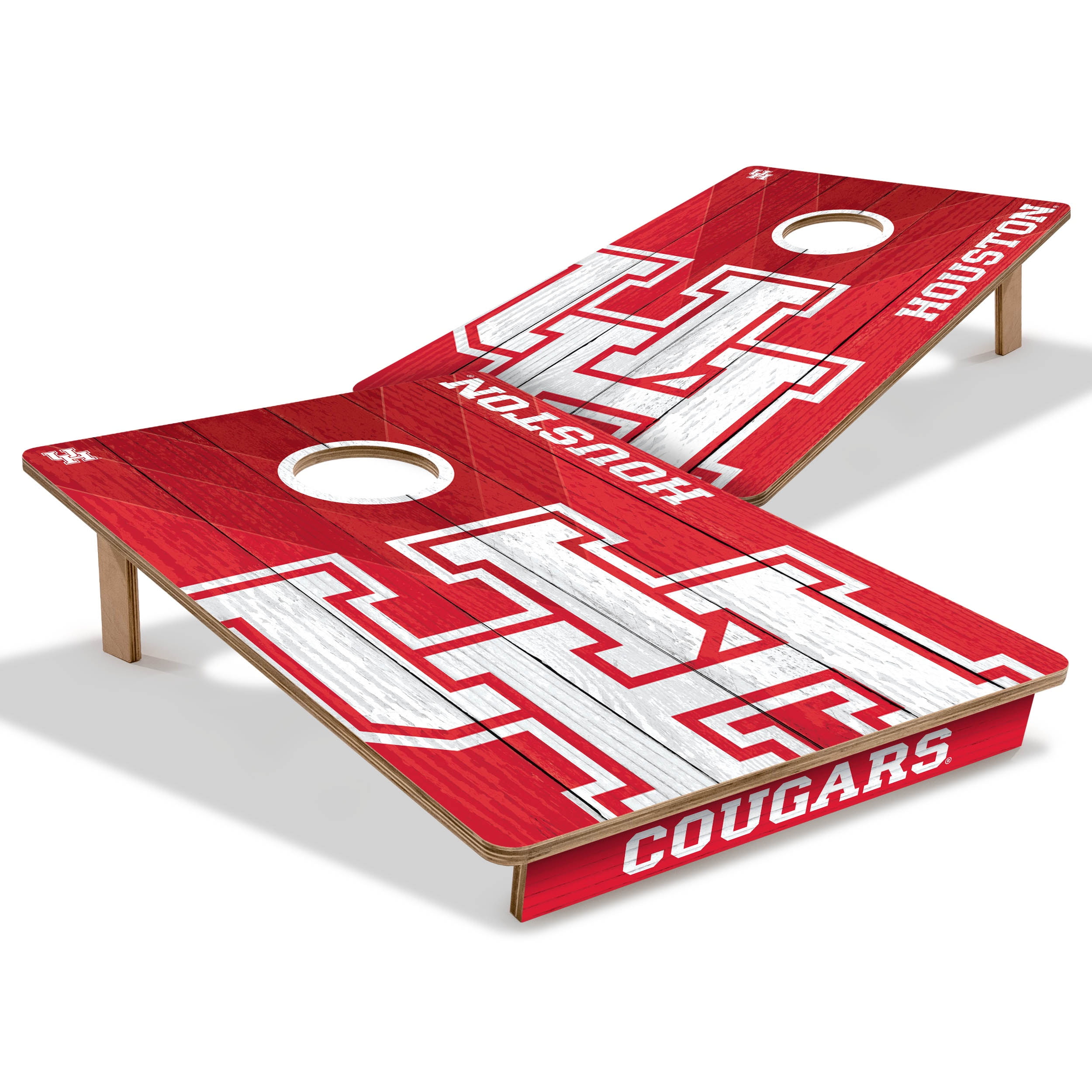YouTheFan NCAA Houston Cougars 2' x 3' Cornhole Game No Bags