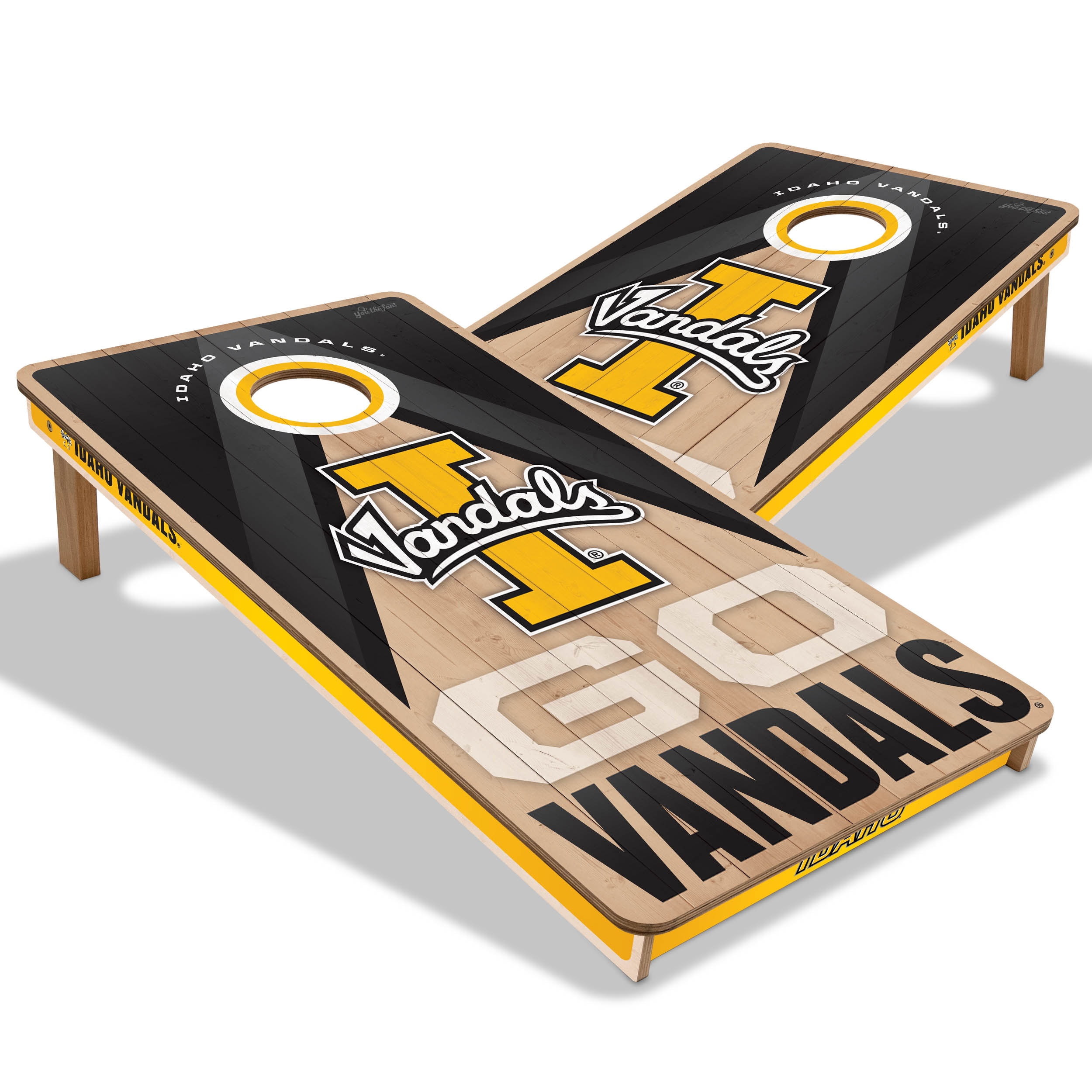 YouTheFan NCAA Idaho Vandals 2X4 Slogan Series Cornhole NO BAGS