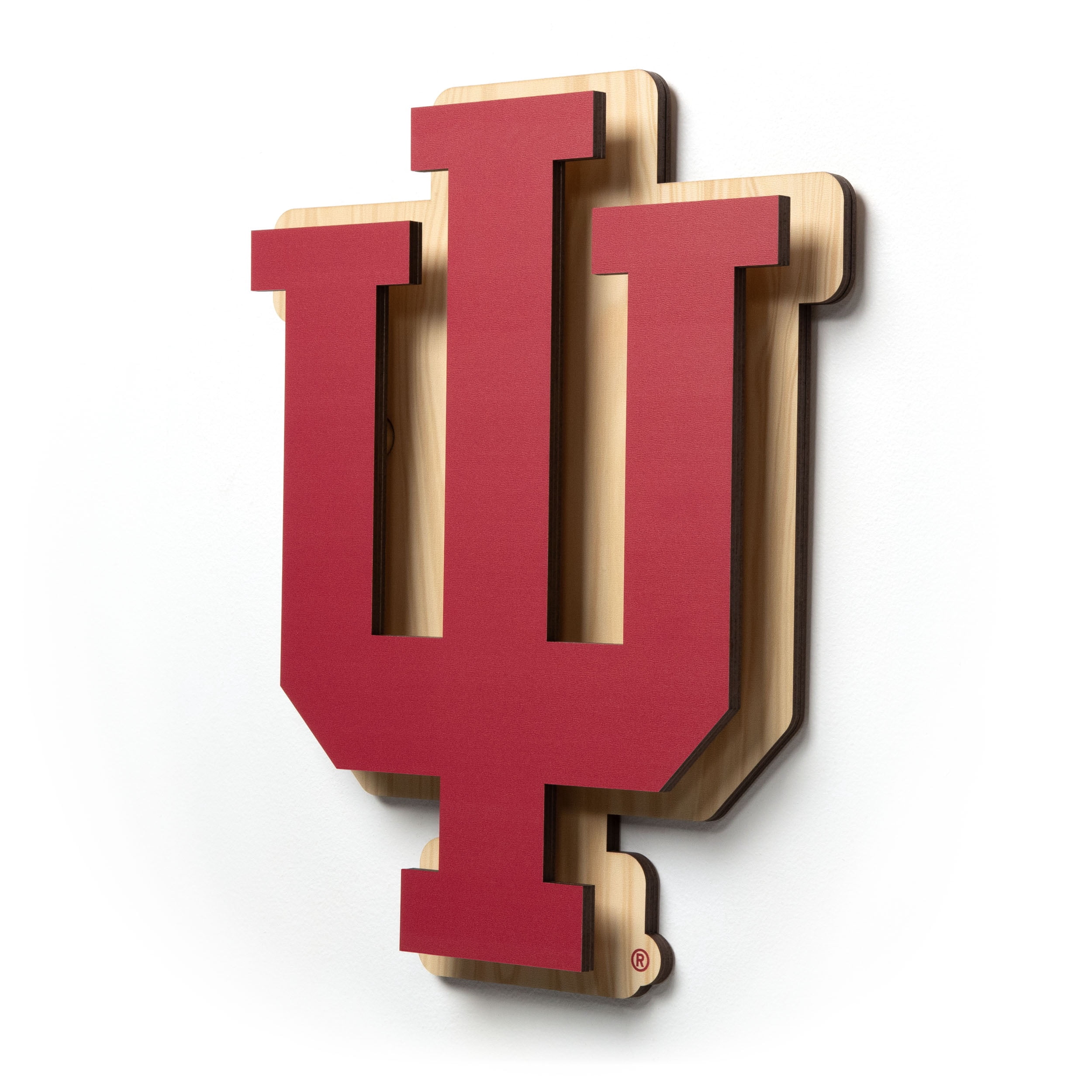 YouTheFan NCAA Indiana Hoosiers 3DX Die Cut Wall Art