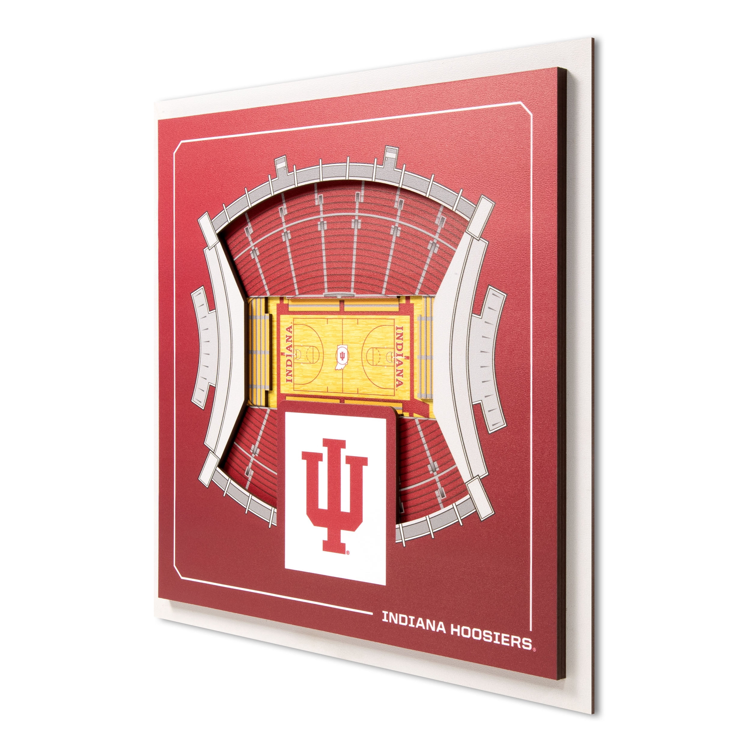 YouTheFan NCAA Indiana Hoosiers Stadium Series 3D Wall Art — free download
