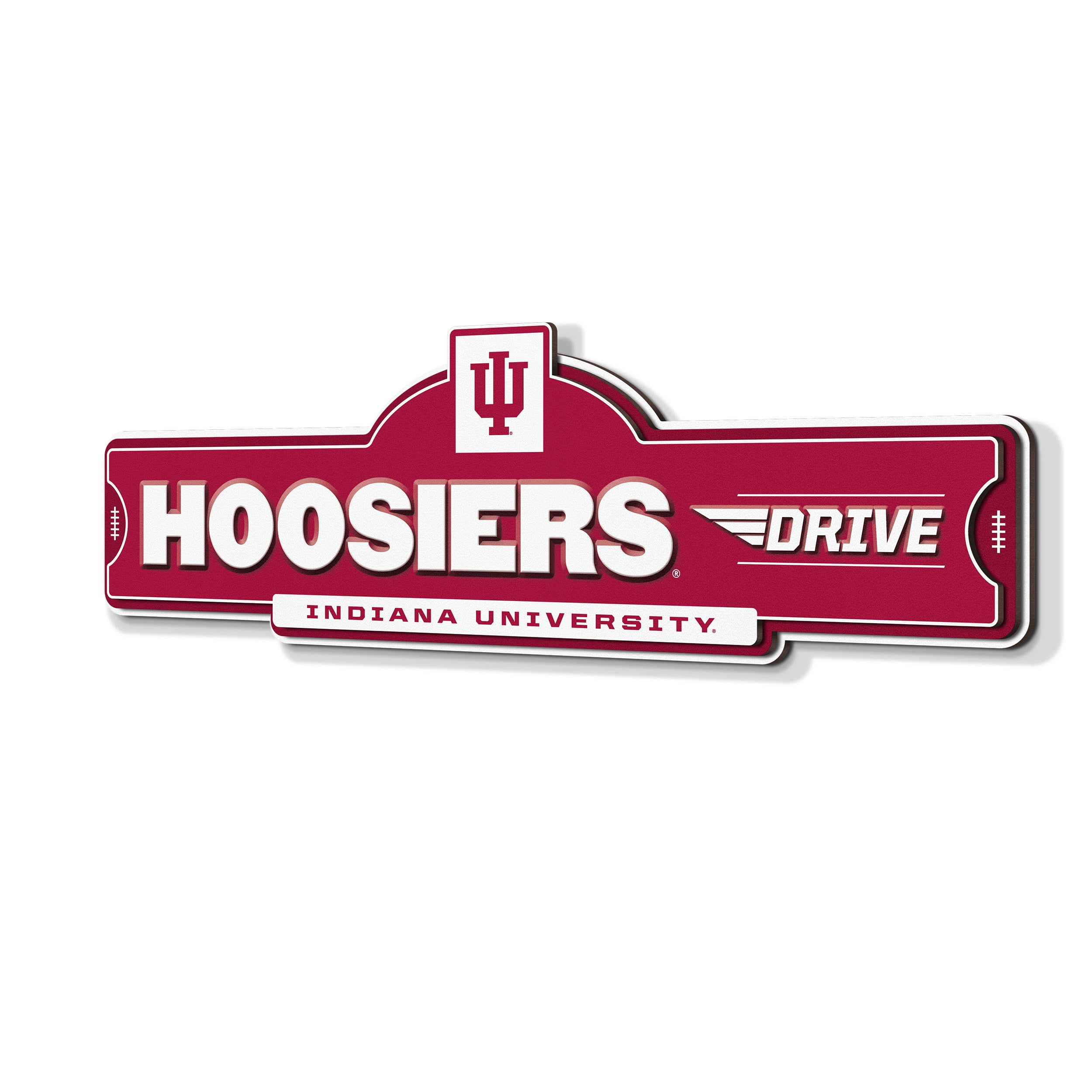 YouTheFan NCAA Indiana Hoosiers Street Sign