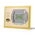 thumbnail image 1 of Iowa Hawkeyes 17'' x 13'' 5-Layer StadiumViews 3D Wall Art, 1 of 5