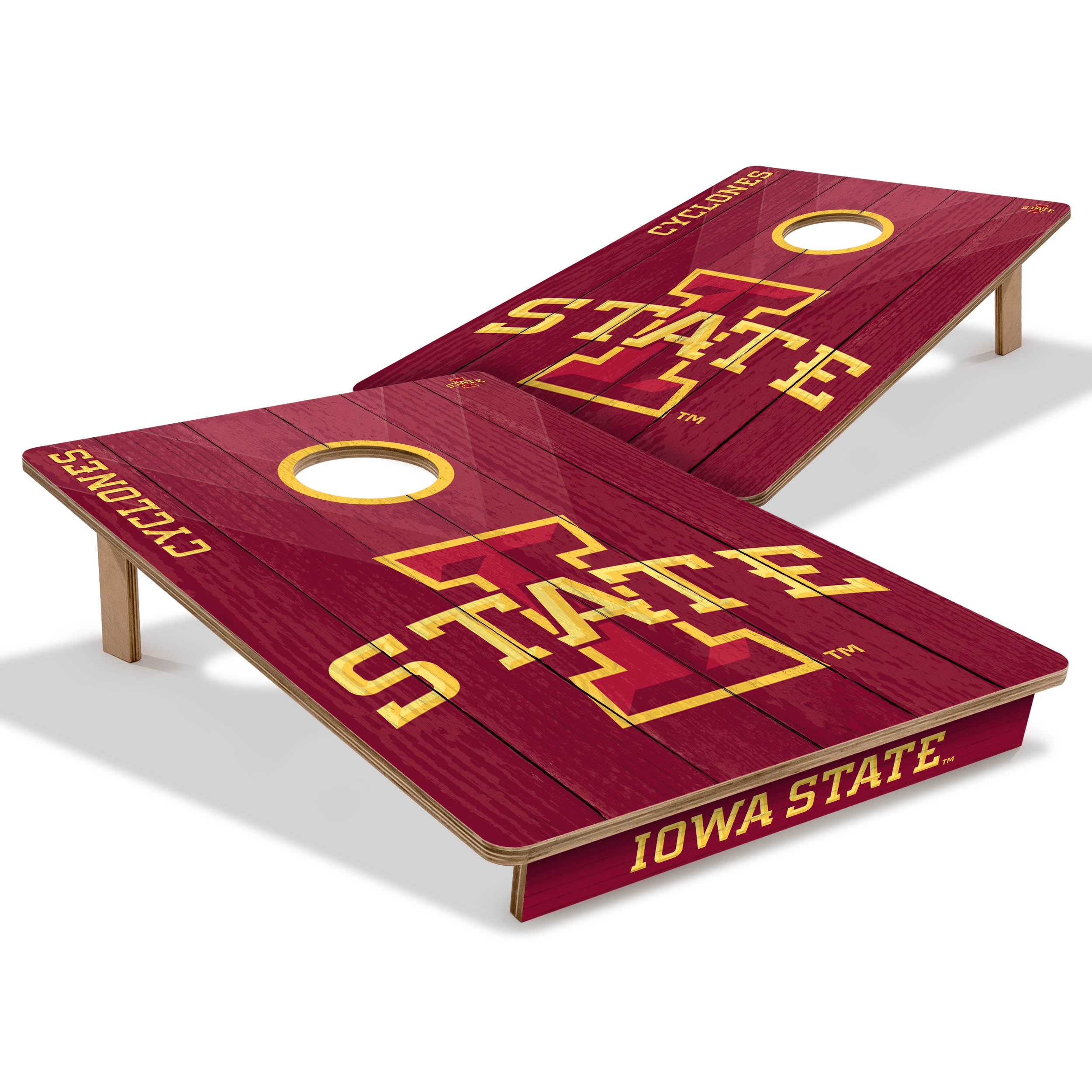 YouTheFan NCAA Iowa State Cyclones 2' x 3' Cornhole Game No Bags
