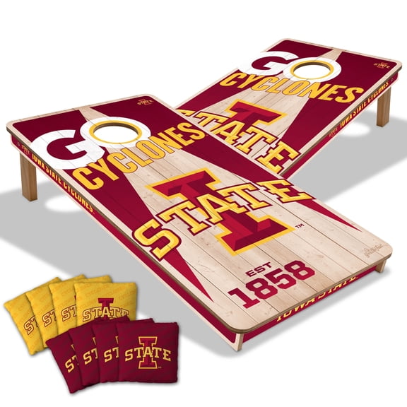 YouTheFan NCAA Iowa State Cyclones 2' x 4' Cornhole Game