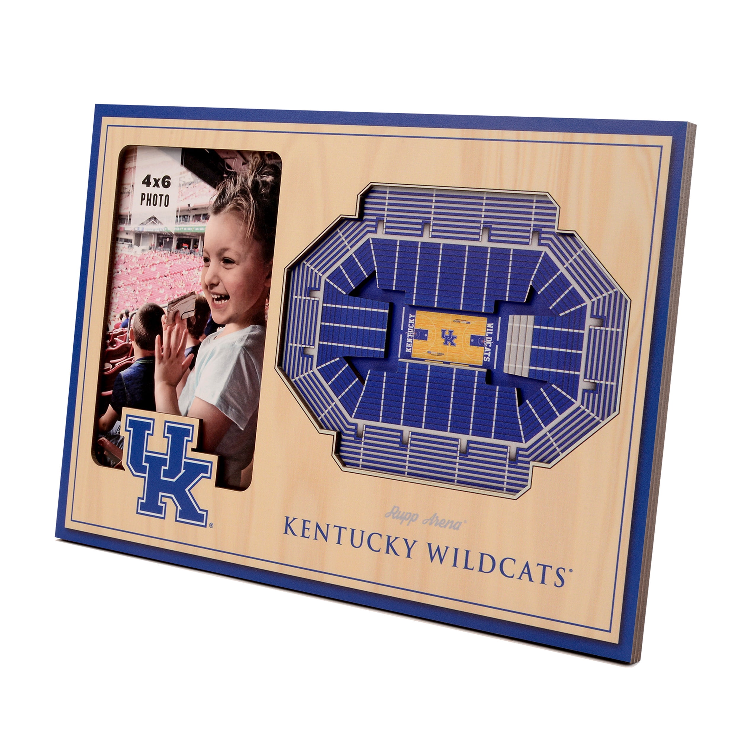 YouTheFan NCAA Kentucky Wildcats 3D StadiumView Picture Frame