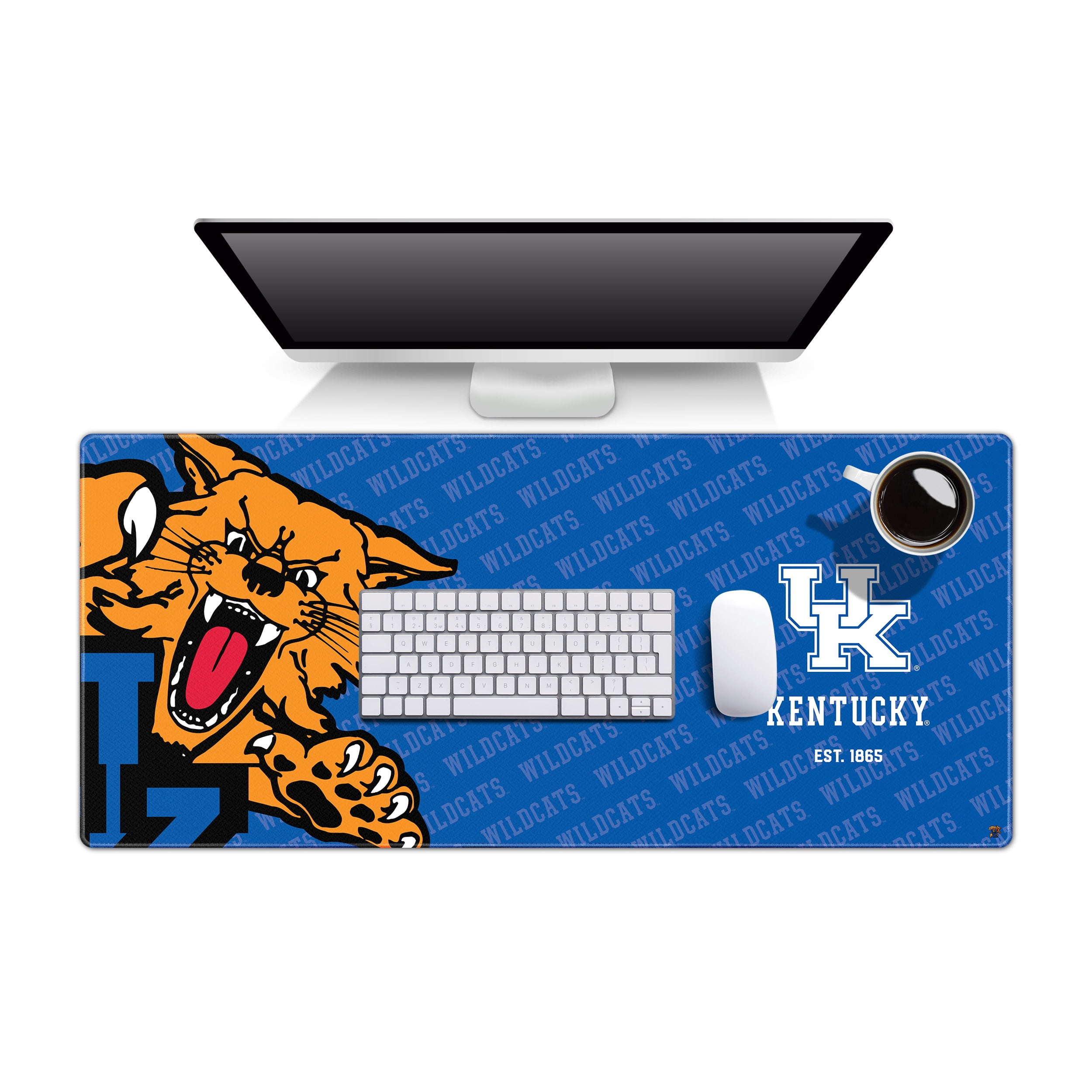 YouTheFan NCAA Kentucky Wildcats Logo Series Desk Pad