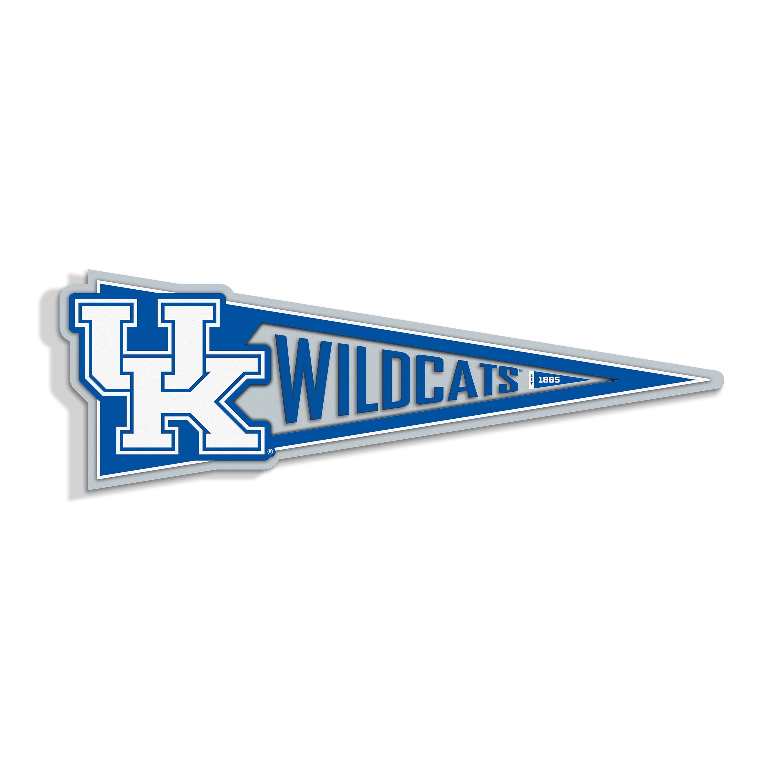 YouTheFan NCAA Kentucky Wildcats Pennant Sign