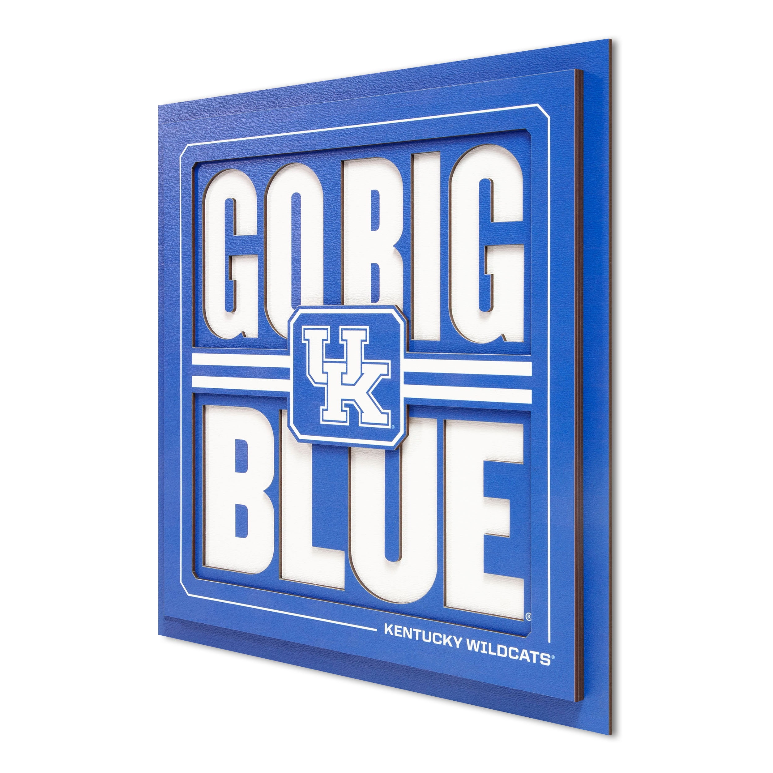 YouTheFan NCAA Kentucky Wildcats Slogan Series 3D Wall Art