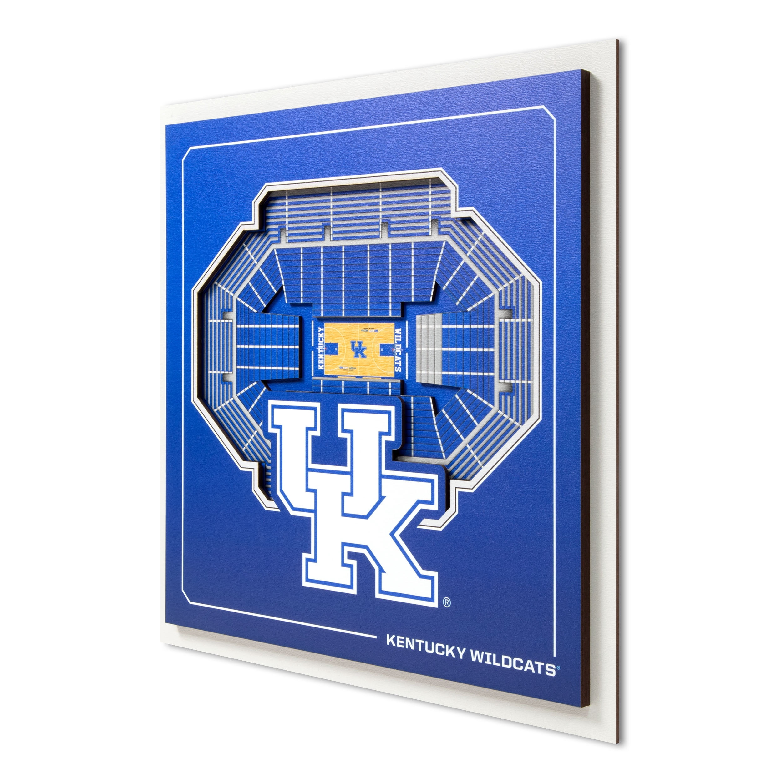YouTheFan NCAA Kentucky Wildcats Stadium Series 3D Wall Art