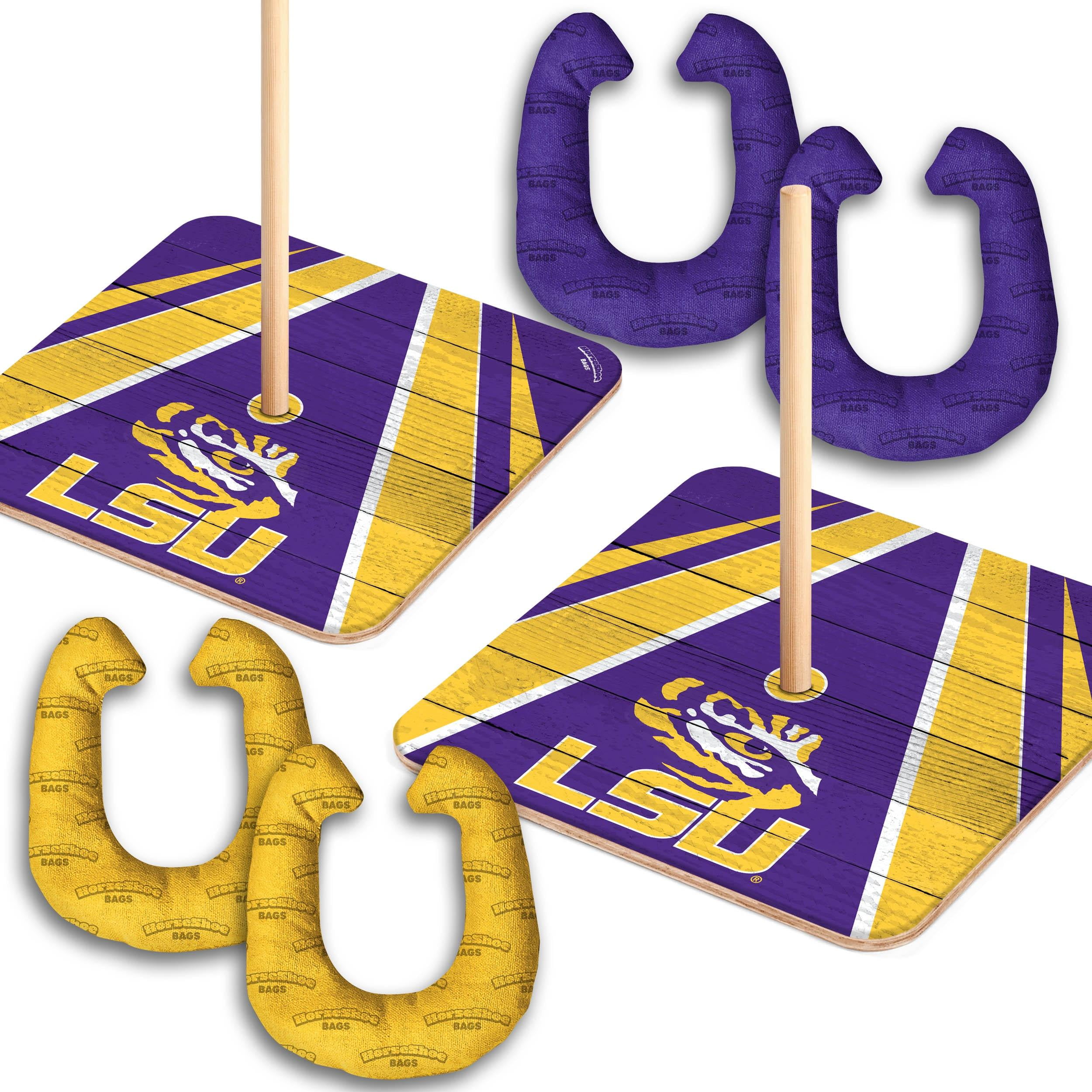 YouTheFan NCAA LSU Tigers HorseShoe Bags