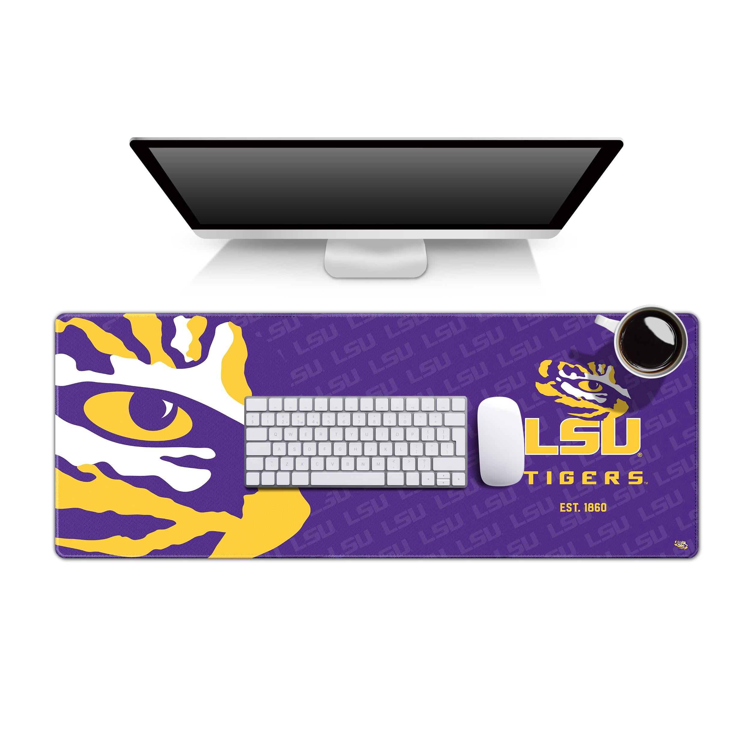 YouTheFan NCAA LSU Tigers Logo Series Desk Pad SMU