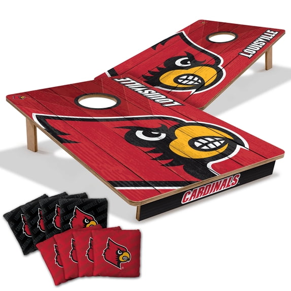 YouTheFan NCAA Louisville Cardinals 2' x 3' Cornhole Game