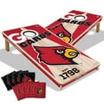 thumbnail image 1 of YouTheFan NCAA Louisville Cardinals 2' x 4' Cornhole Game, 1 of 6