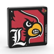 YouTheFan NCAA Louisville Cardinals 3D Logo Series Magnet