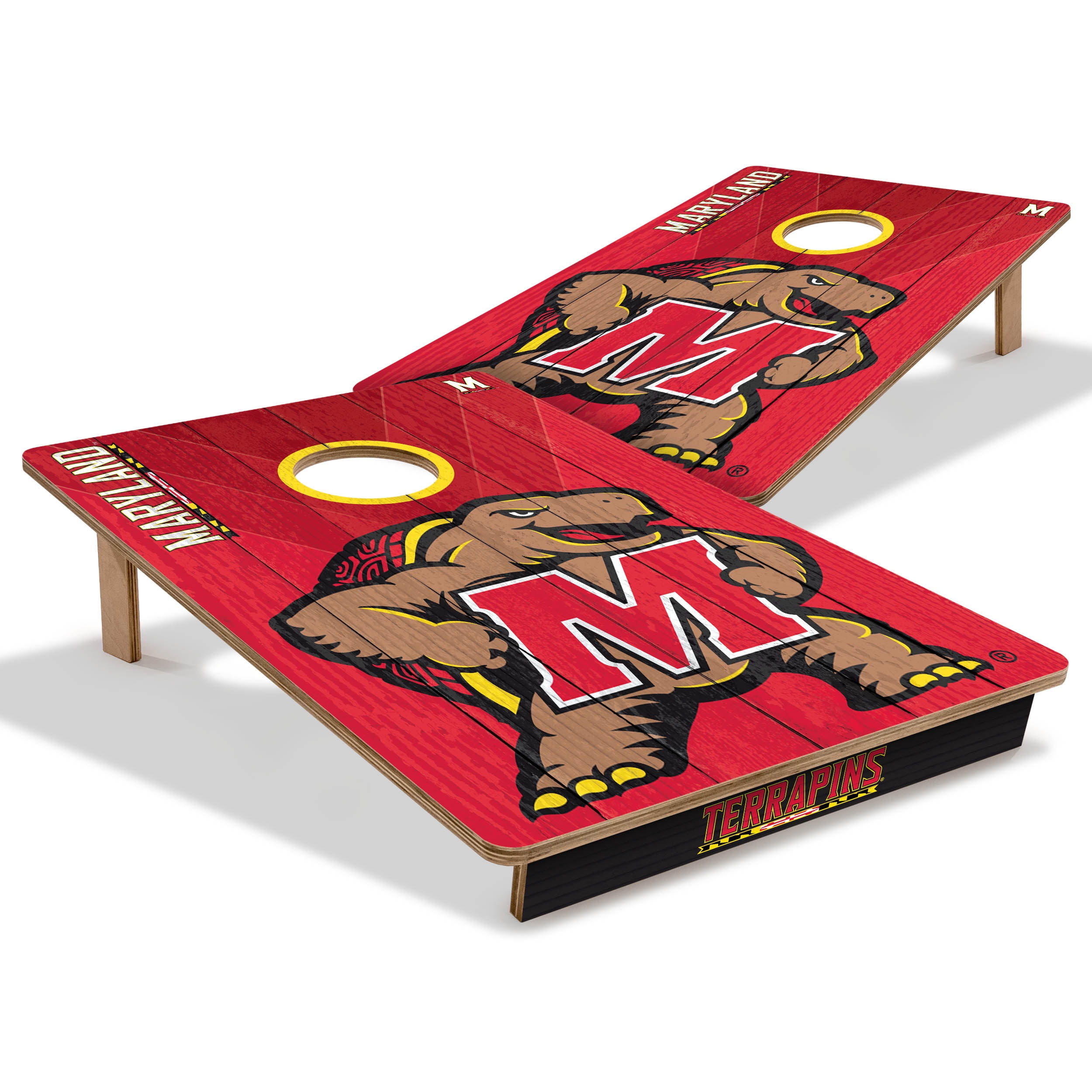 YouTheFan NCAA Maryland Terrapins 2' x 3' Cornhole Game No Bags