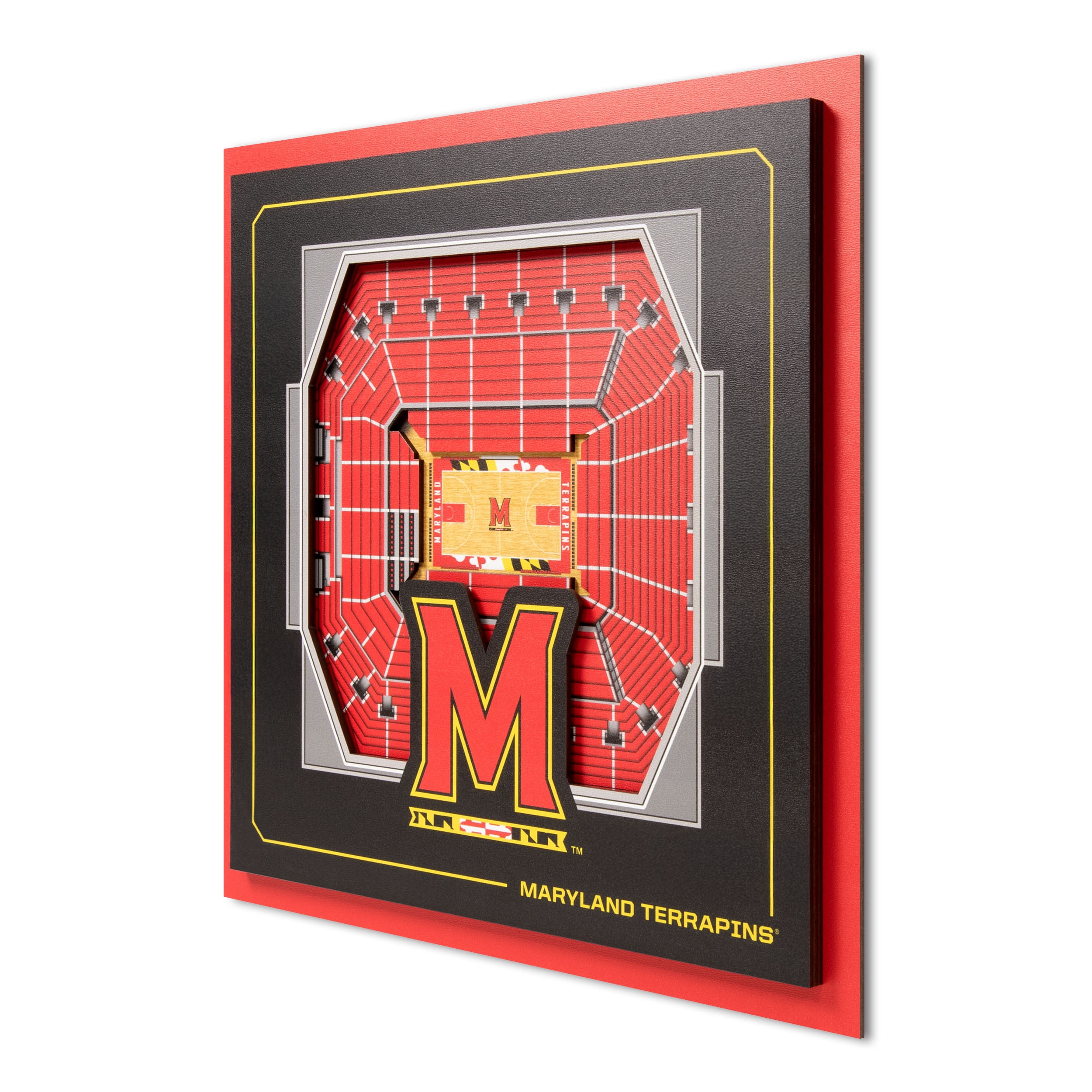 YouTheFan NCAA Maryland Terrapins Stadium Series 3D Wall Art