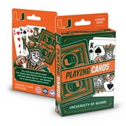 YouTheFan NCAA Miami Hurricanes Classic Series Playing Cards