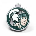 thumbnail image 1 of YouTheFan NCAA Michigan State Spartans 3D Logo Series Ornament, 1 of 4