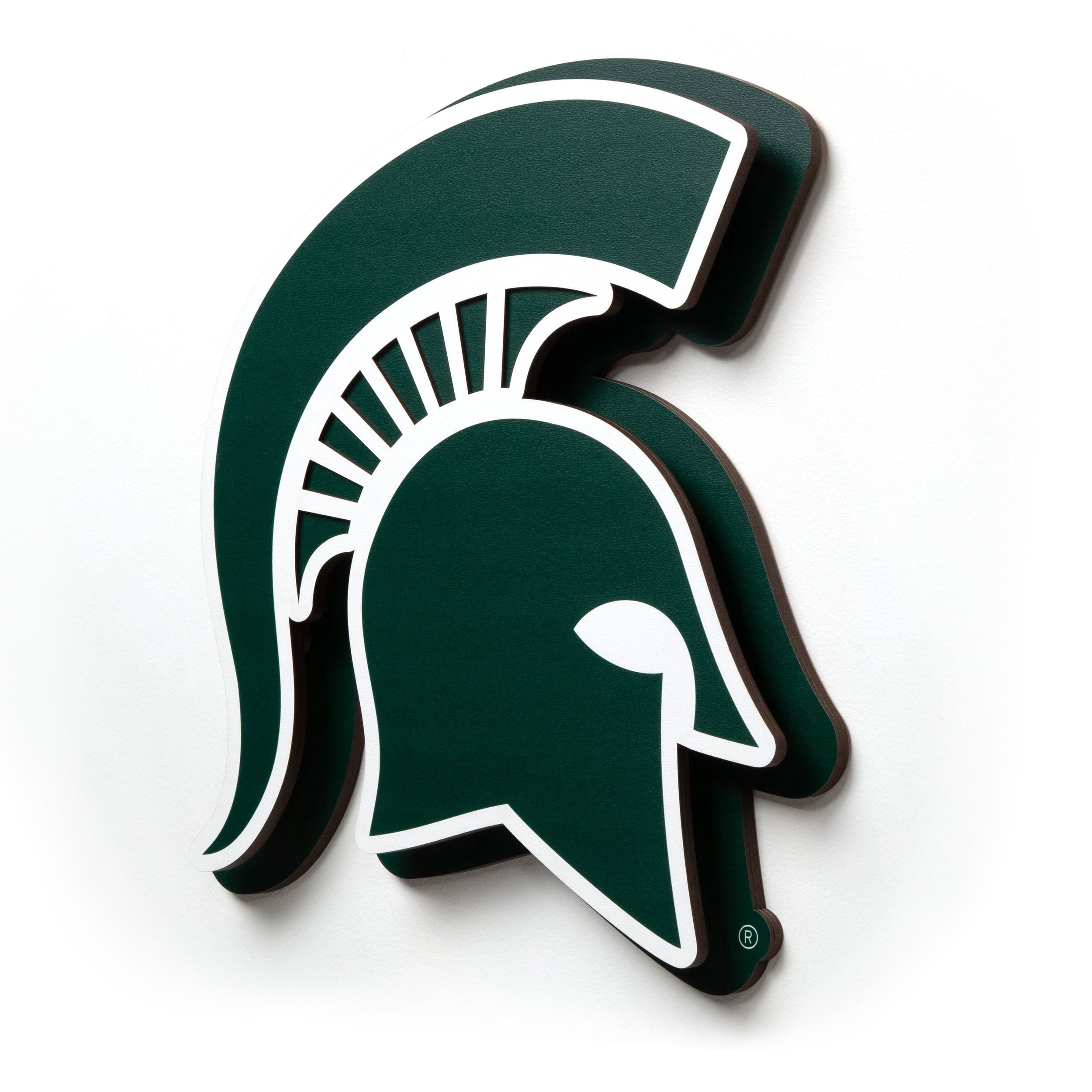 YouTheFan NCAA Michigan State Spartans 3DX Die Cut Wall Art