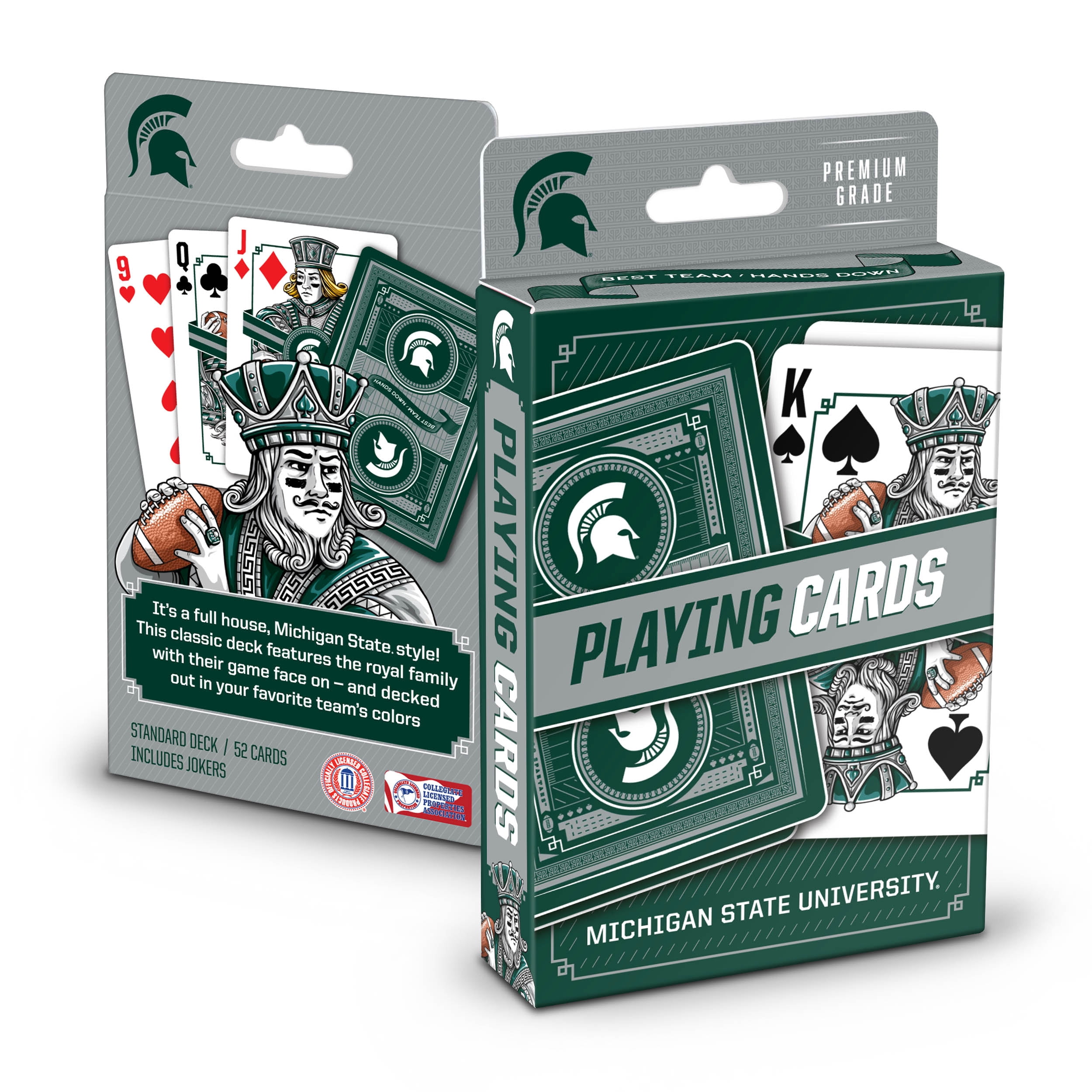 YouTheFan NCAA Michigan State Spartans Classic Series Playing Cards